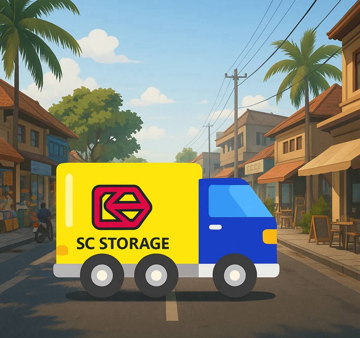 SC Storage free pickup truck Bali