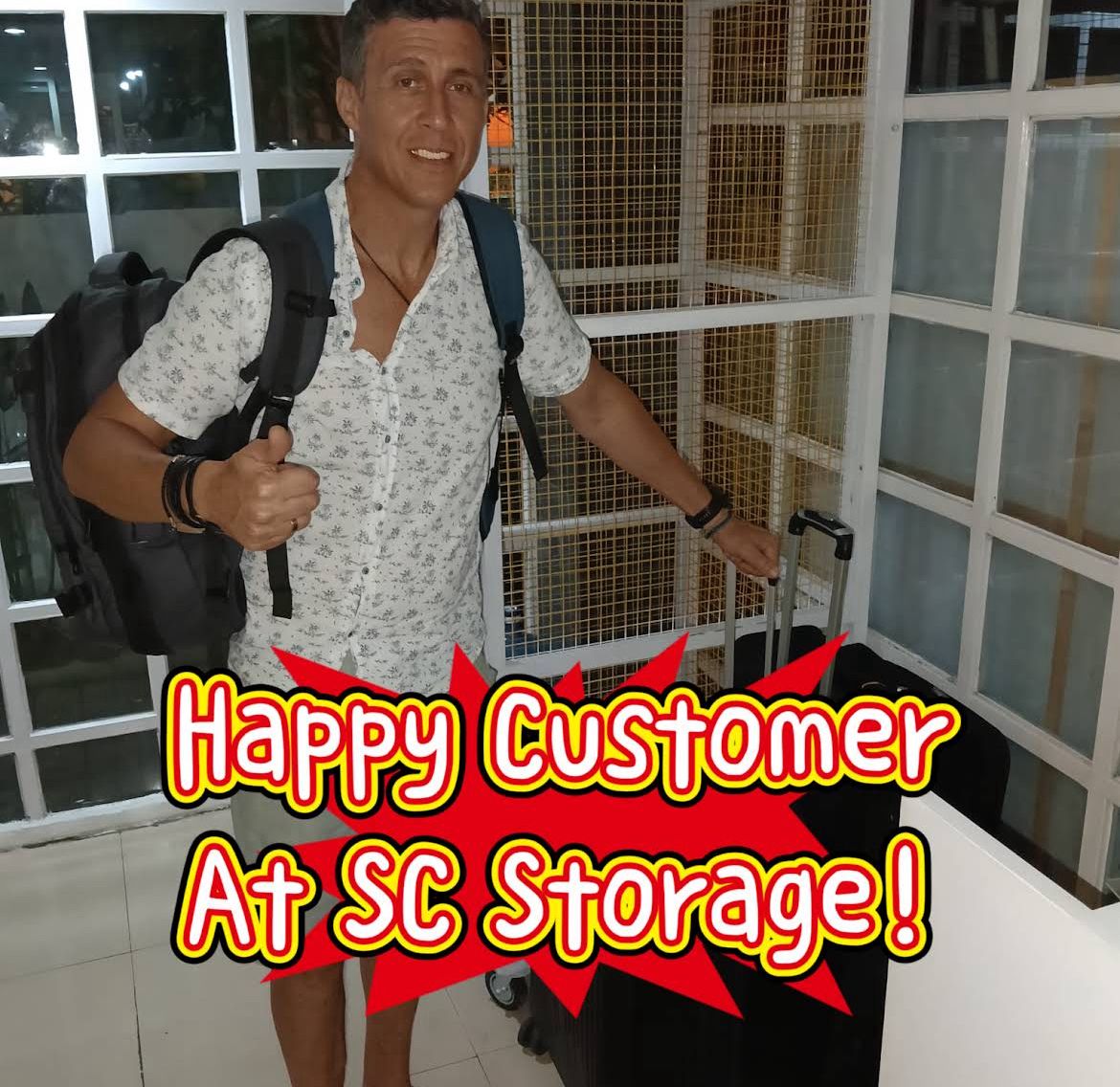 SC Storage free delivery customer Bali Indonesia